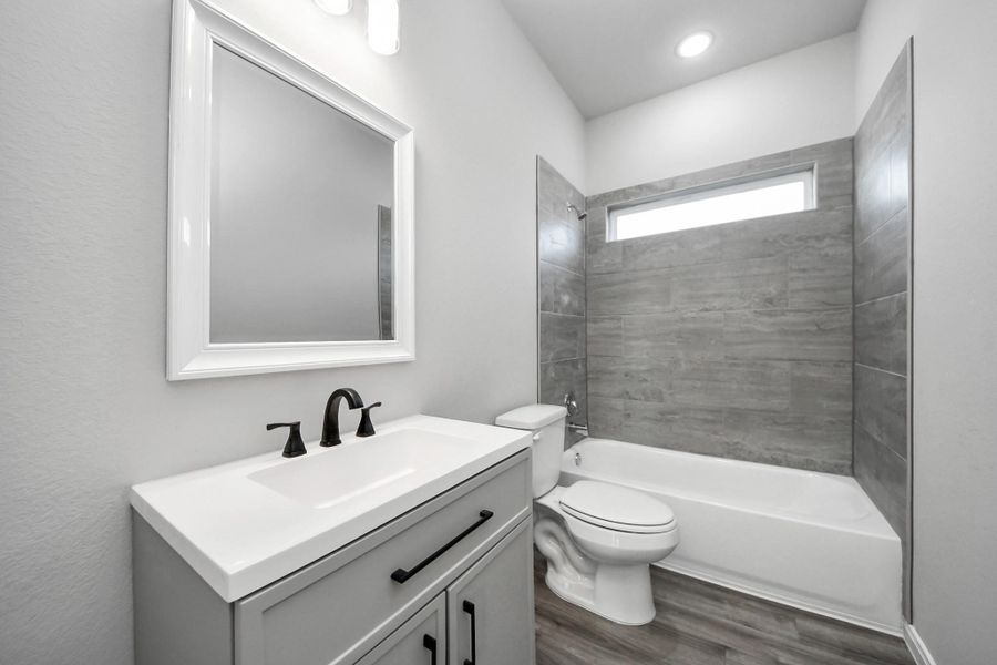 Furnished interior view inside a new home in , Houston (Image 16). Furnished interior view inside a new home in , Houston (Image 16).