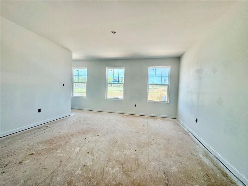 In-progress construction of a new home in Eastlyn Crossing, Flowery Branch, GA (Image 11).