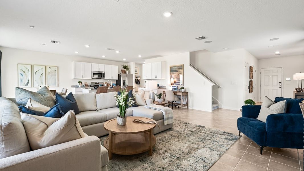 Representative furnished interior of a home built from the Elm by Taylor Morrison in Firethorn, Parrish (Image 4). Representative furnished interior of a home built from the Elm by Taylor Morrison in Firethorn, Parrish (Image 4).