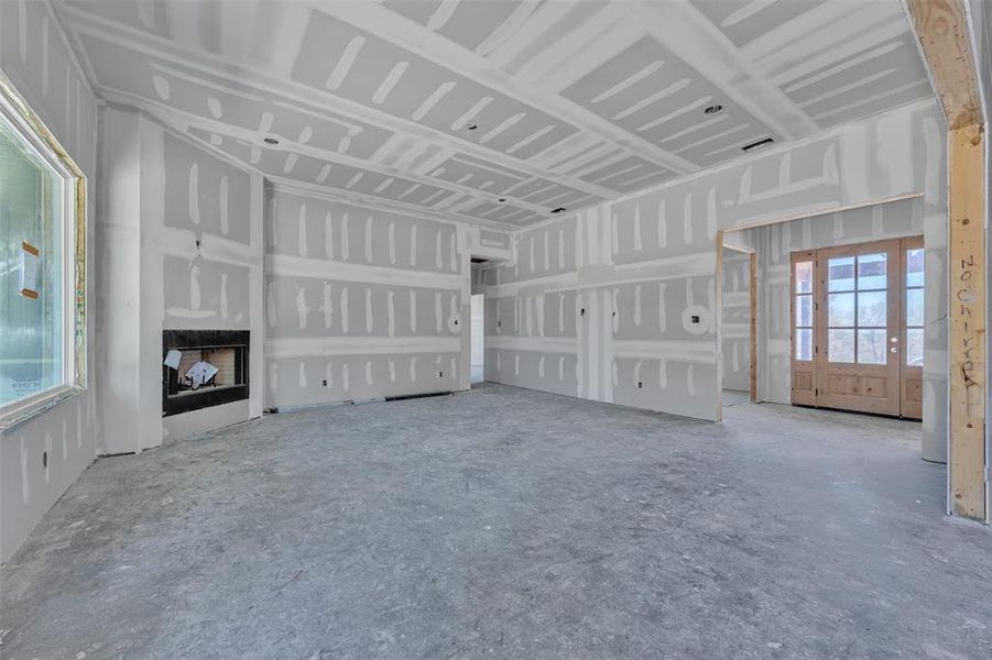 In-progress construction of a new home in , Bluff Dale, TX (Image 9).