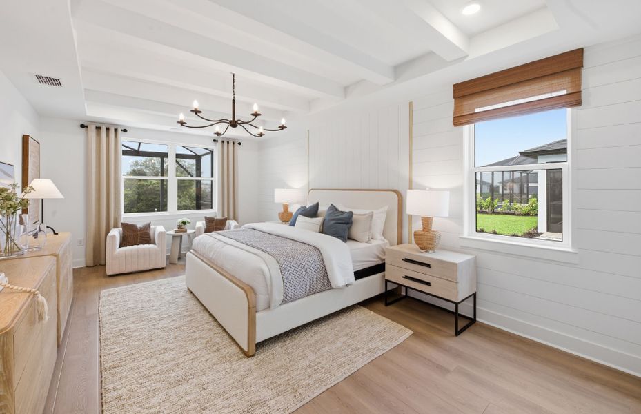 Representative furnished interior of a home built from the Easley Grande by Pulte Homes in Reagan Landing, Bradenton (Image 18).