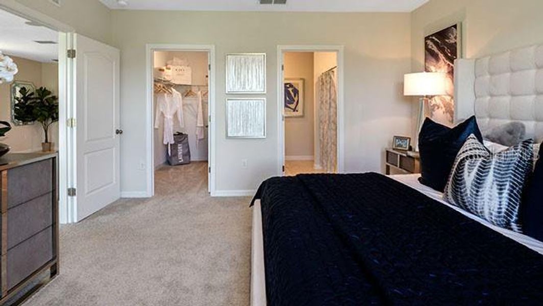 Furnished interior view inside a new home in Millstone, Lakeland (Image 5). Furnished interior view inside a new home in Millstone, Lakeland (Image 5).