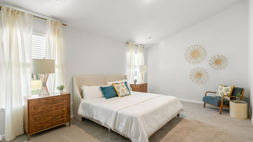 Furnished interior view inside a new home in The Towns at Blue Jay, Rincon (Image 16).