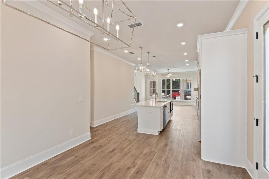 Spacious, unfurnished interior of a new home in Waterhaven, Cumming (Image 15).