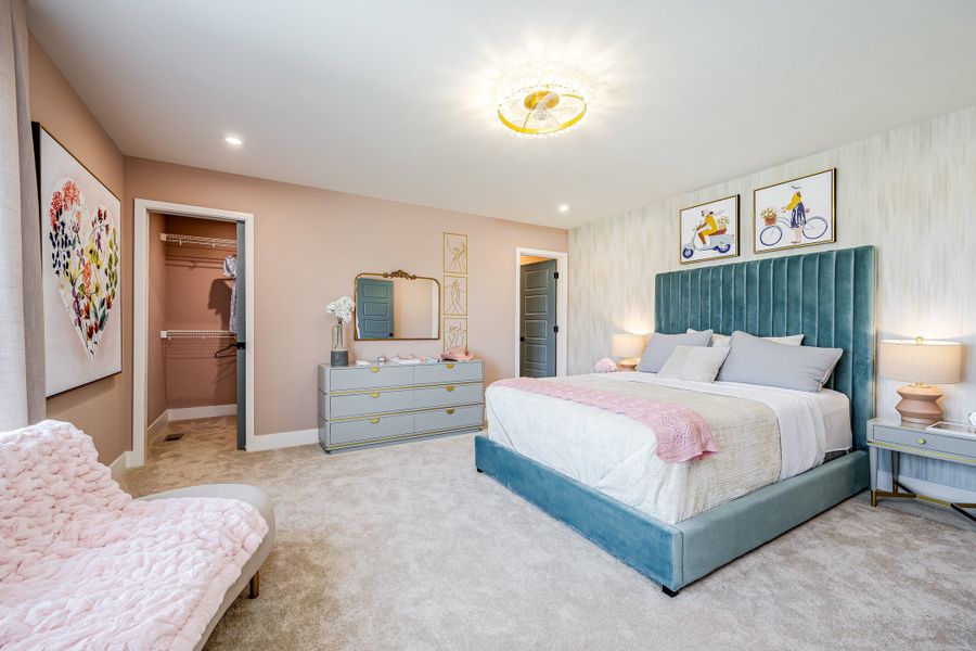 Representative furnished interior of a home built from the Beckett by Fischer Homes in Twin Lakes, Hoschton (Image 43).