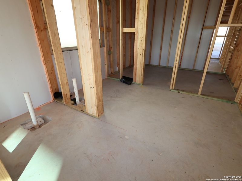 In-progress construction of a new home in Mesquite Ridge, San Antonio, TX (Image 32).