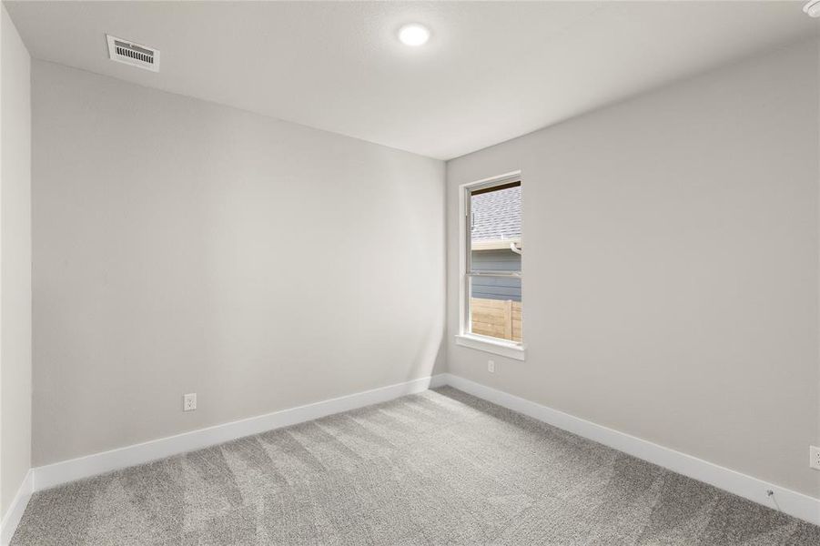 Spacious, unfurnished interior of a new home in Inspiration Collection 60 at Painted Tree, McKinney (Image 35). Spacious, unfurnished interior of a new home in Inspiration Collection 60 at Painted Tree, McKinney (Image 35).