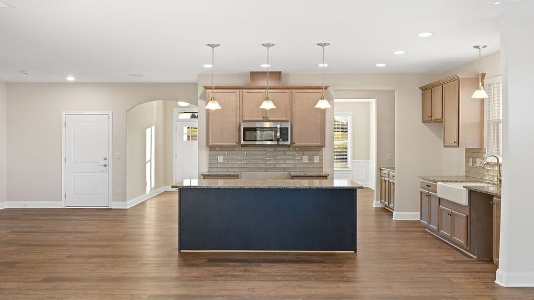 Furnished interior view inside a new home in Bentley Manor, Greer (Image 9).