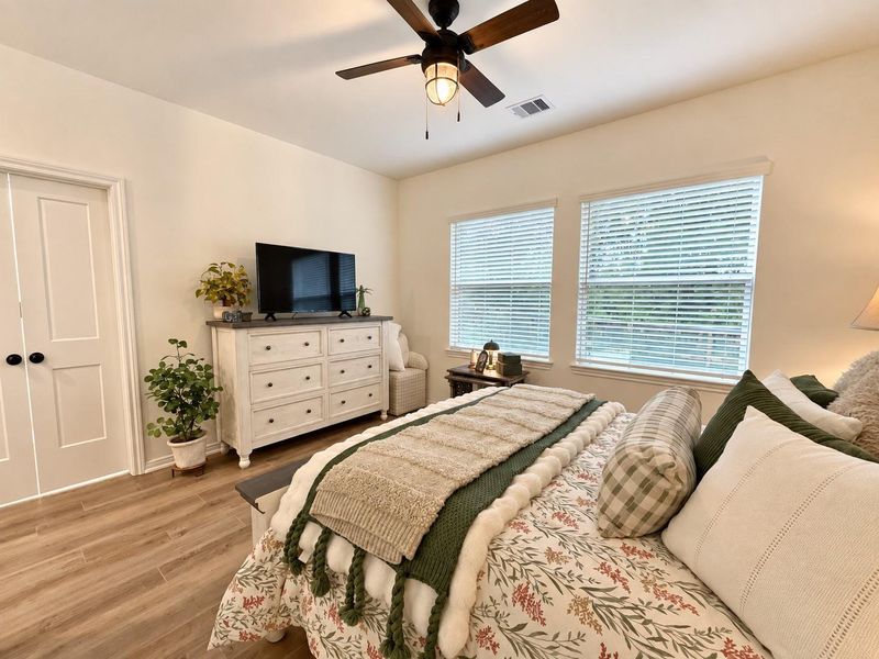 Furnished interior view inside a new home in Woodforest, Montgomery (Image 36).