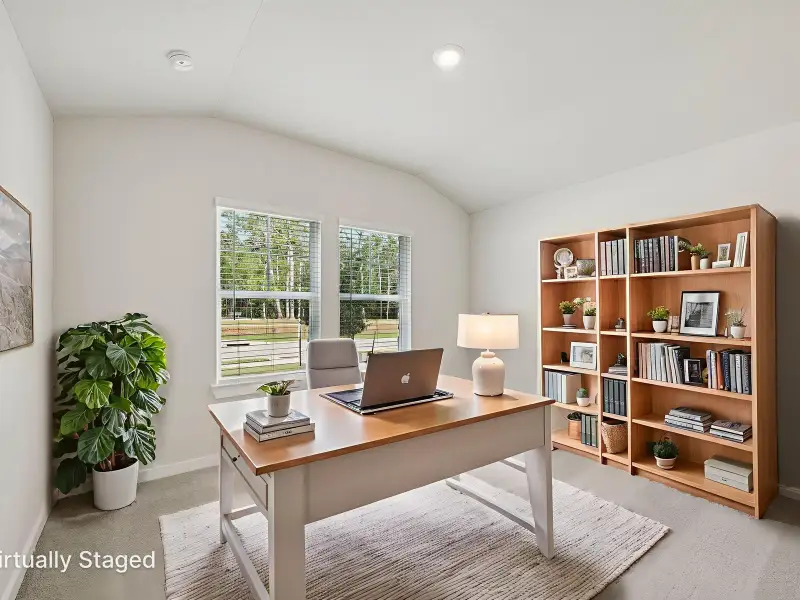 Furnished interior view inside a new home in Stewart's Ranch, Conroe (Image 6).