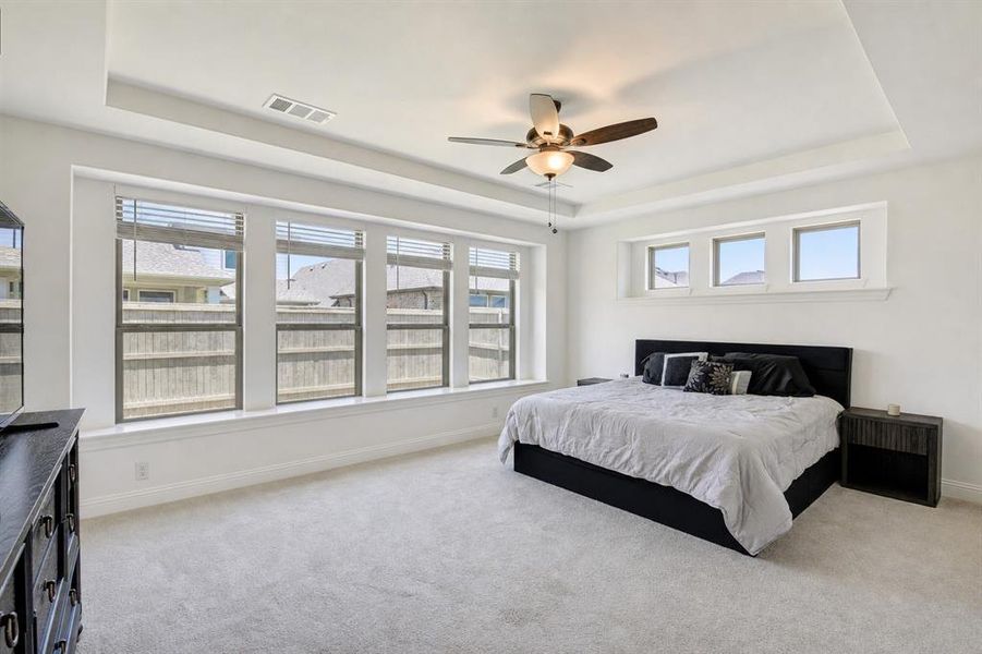 Furnished interior view inside a new home in Pecan Square, Northlake (Image 16).