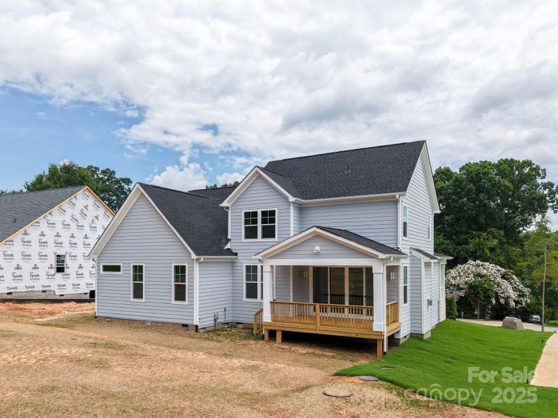 Front exterior of a new home in , Sherrills Ford, NC, highlighting curb appeal (Image 20). Front exterior of a new home in , Sherrills Ford, NC, highlighting curb appeal (Image 20).