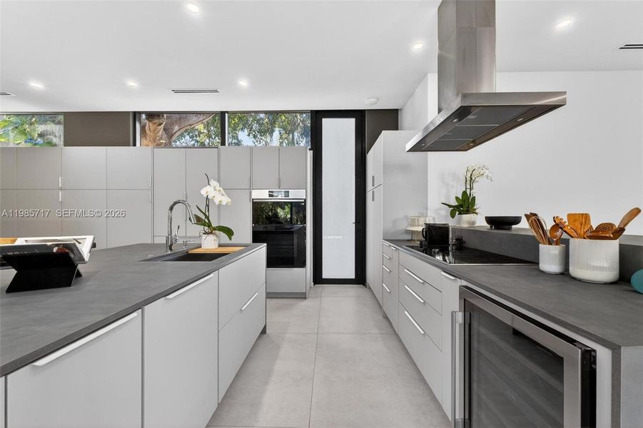 Furnished interior view inside a new home in , Miami (Image 12).