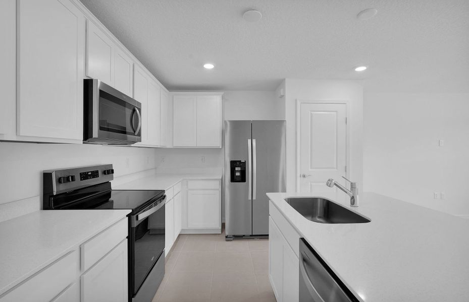 Furnished interior view inside a new home in Normandy Pines, Jacksonville (Image 9). Furnished interior view inside a new home in Normandy Pines, Jacksonville (Image 9).