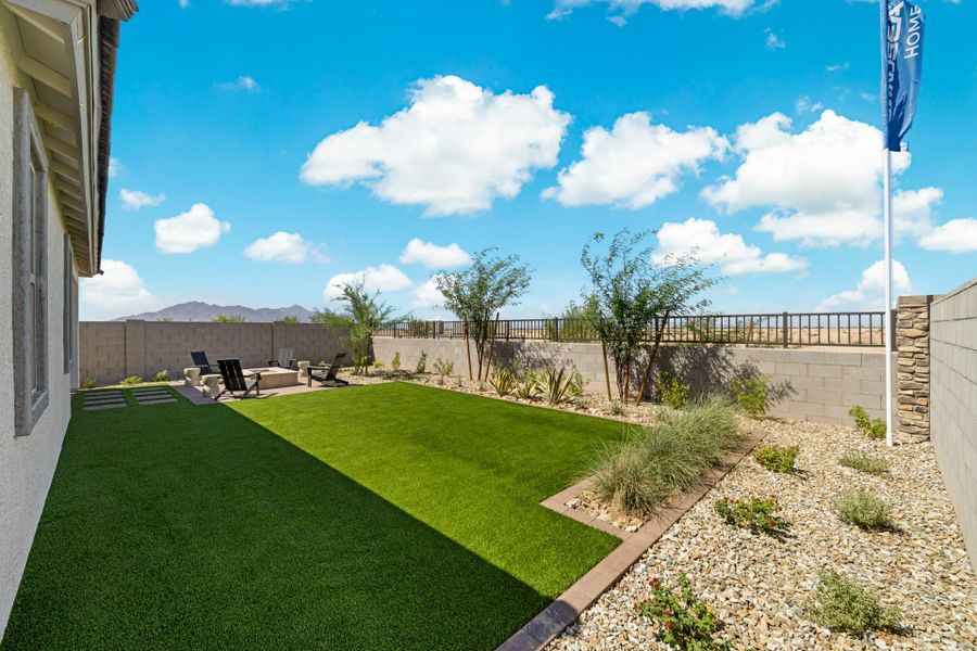 Backyard | Radiance Floorplan | Elara at Moonlight | New Homes in Maricopa, AZ by Landsea Homes Backyard | Radiance Floorplan | Elara at Moonlight | New Homes in Maricopa, AZ by Landsea Homes