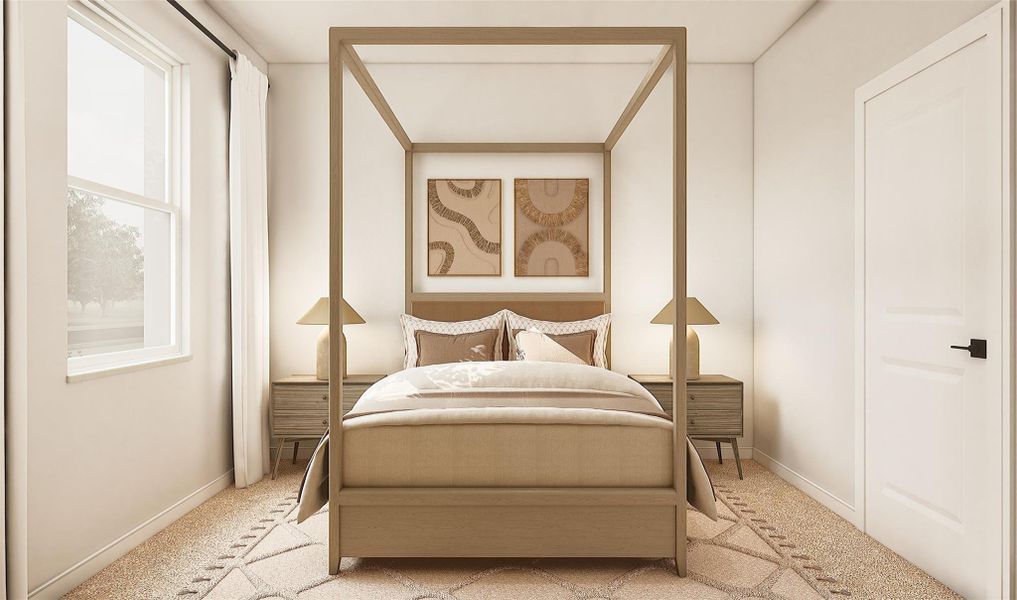 Bedroom 2 (*Artist rendering used for illustration purposes only.)