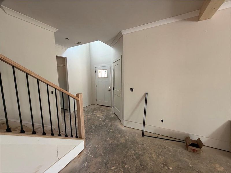 In-progress construction of a new home in , Jefferson, GA (Image 25).