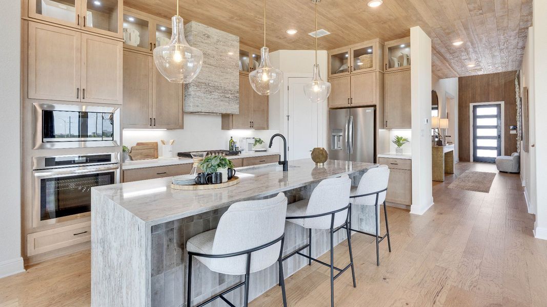 Representative furnished interior of a home built from the Elm by Brightland Homes in Katy Lakes, Katy (Image 5). Representative furnished interior of a home built from the Elm by Brightland Homes in Katy Lakes, Katy (Image 5).