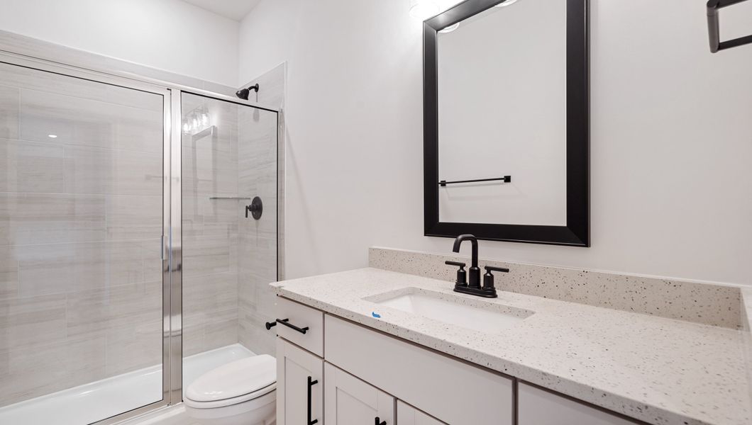Furnished interior view inside a new home in Campbell Ridge, Piedmont (Image 11).