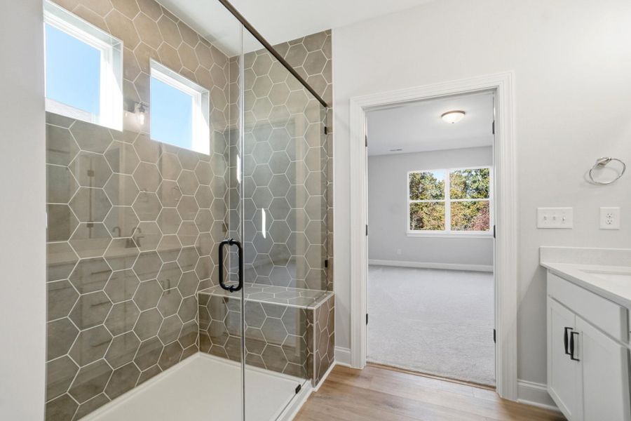 Furnished interior view inside a new home in The Meadows at Laurelbrook, Sherrills Ford (Image 12).