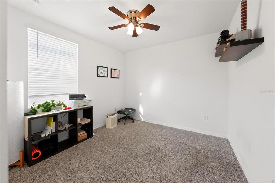Furnished interior view inside a new home in Deer Run at Crosswinds, Davenport (Image 29).