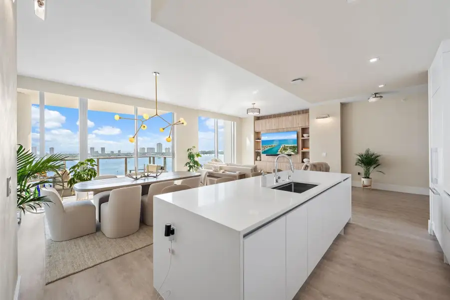 Kitchen, Dining, Living Kitchen, Dining, Living