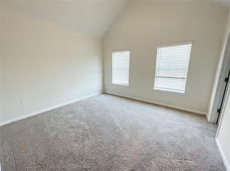 Spacious, unfurnished interior of a new home in Autumn Brook, Austell (Image 15). Spacious, unfurnished interior of a new home in Autumn Brook, Austell (Image 15).