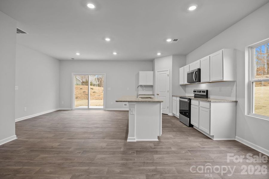 Furnished interior view inside a new home in Fisher Springs, Kannapolis (Image 5).