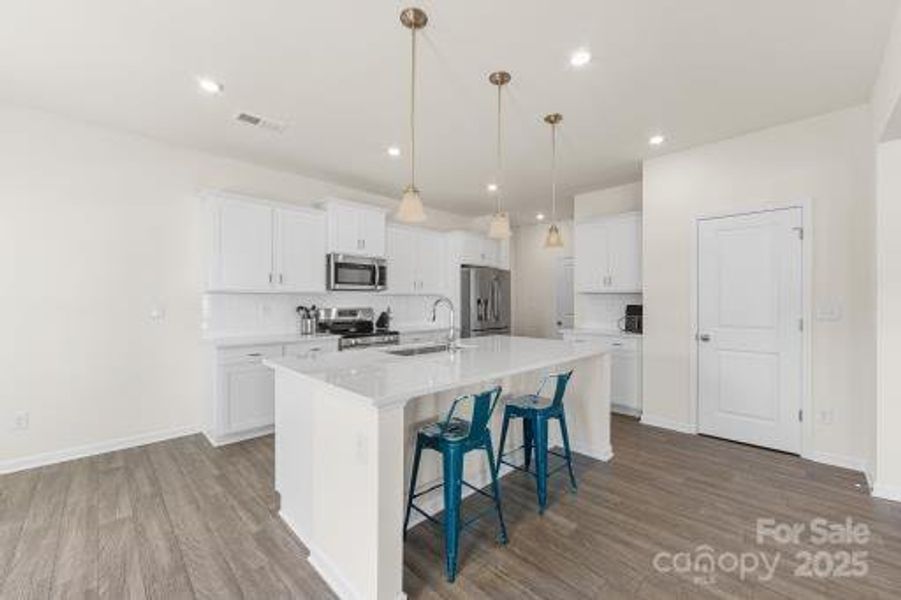 Furnished interior view inside a new home in Wilora Pond, Charlotte (Image 14). Furnished interior view inside a new home in Wilora Pond, Charlotte (Image 14).