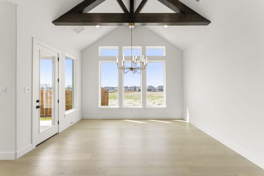 Spacious, unfurnished interior of a new home in Mustang Lakes, Celina (Image 52). Spacious, unfurnished interior of a new home in Mustang Lakes, Celina (Image 52).