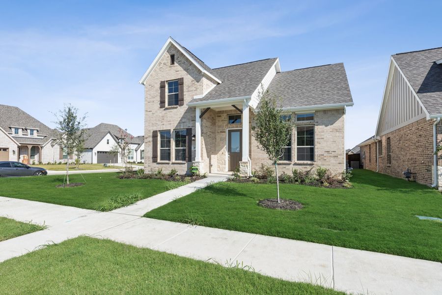 Representative exterior photo of a completed home built from the Dove by Centre Living Homes in Dove Hollow, Waxahachie, TX (Image 27).