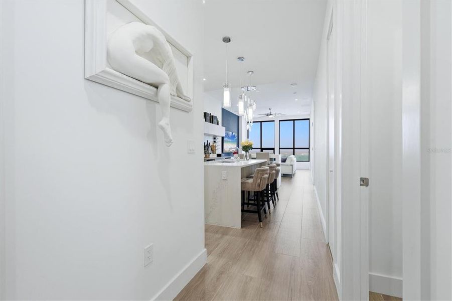 Furnished interior view inside a new home in , Sarasota (Image 16). Furnished interior view inside a new home in , Sarasota (Image 16).