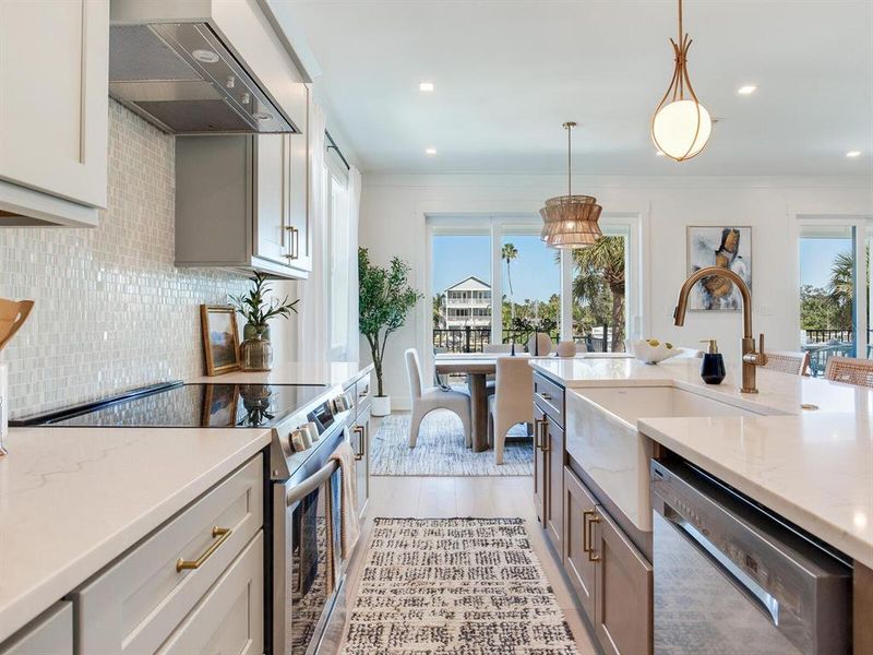 Furnished interior view inside a new home in , North Redington Beach (Image 7).