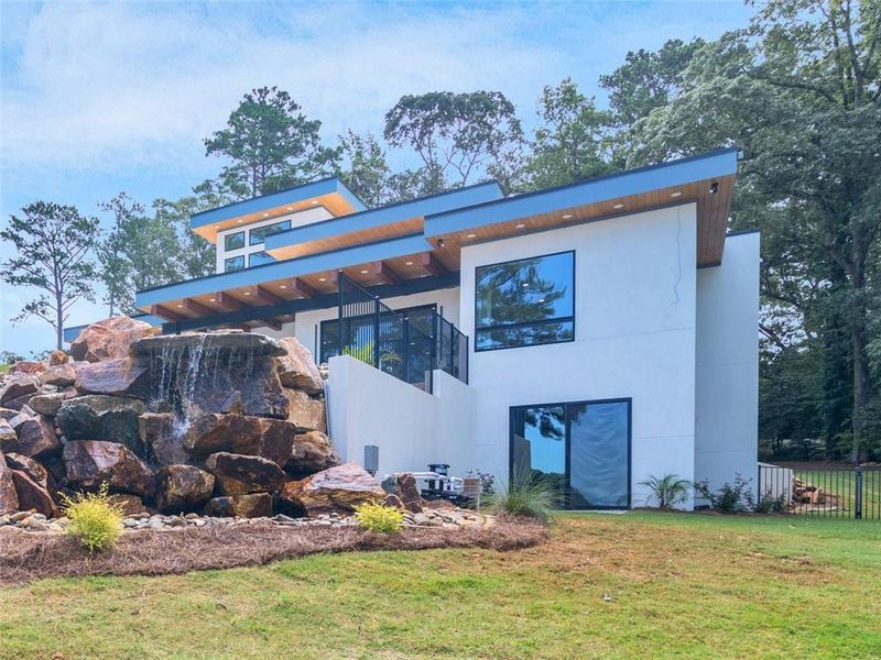 Front exterior of a new home in , Jonesboro, GA, highlighting curb appeal (Image 1).