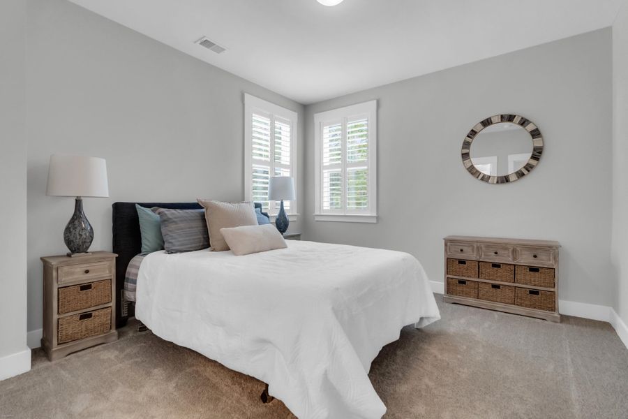 Furnished interior view inside a new home in , Charleston (Image 17).