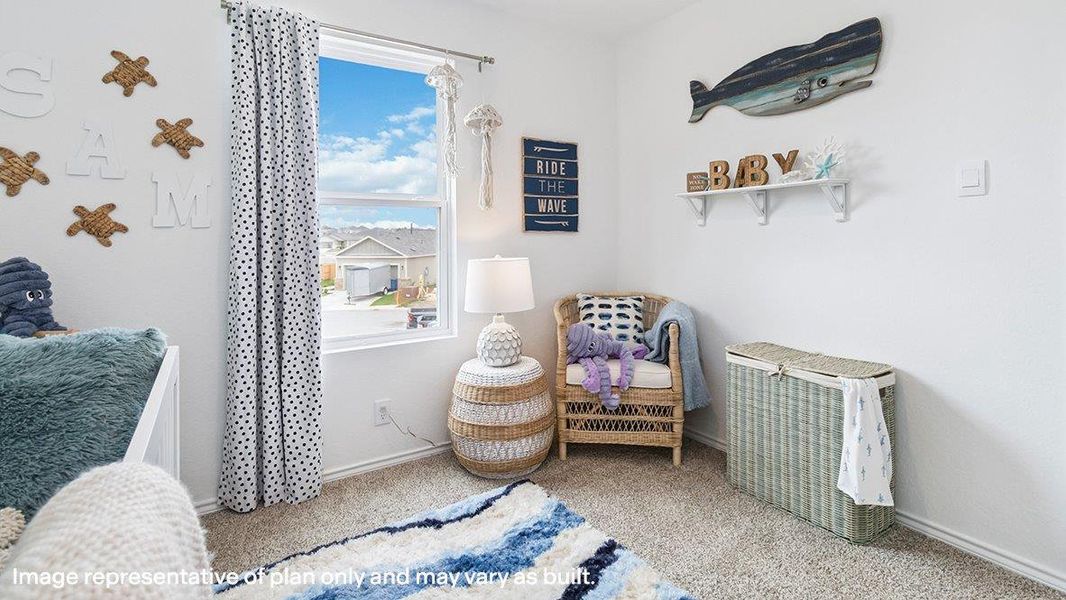 Representative furnished interior of a home built from the The Altaria by D.R. Horton in Sonora, San Antonio (Image 23).