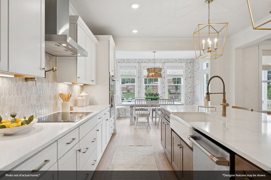 Furnished interior view inside a new home in Hawthorn Ridge, Inman (Image 7).