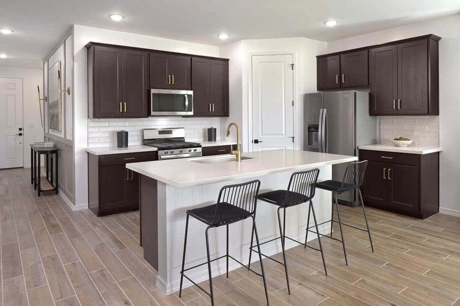 Kitchen featuring the Oxford Collection