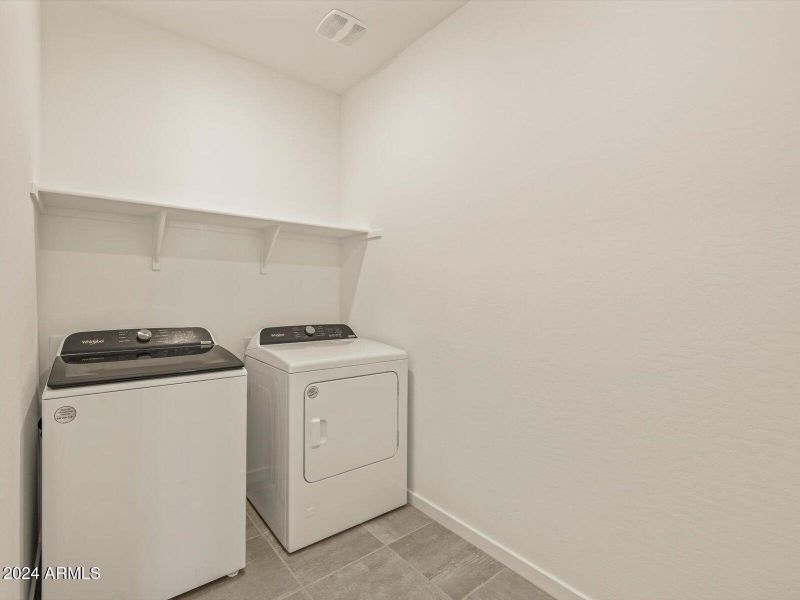 Included Washer & Dryer