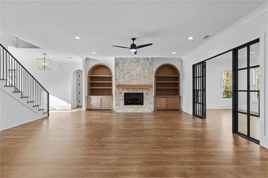 Spacious, unfurnished interior of a new home in , Buford (Image 24).