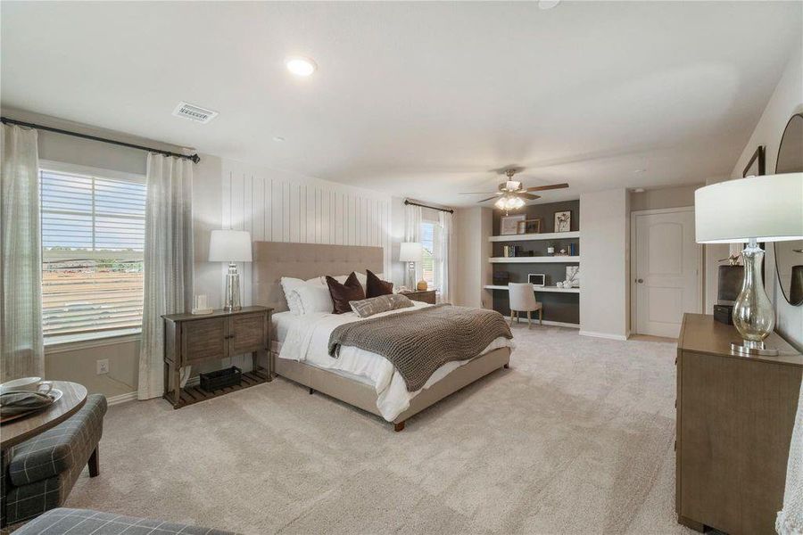 Furnished interior view inside a new home in Seven Oaks Townhomes, Tomball (Image 7).