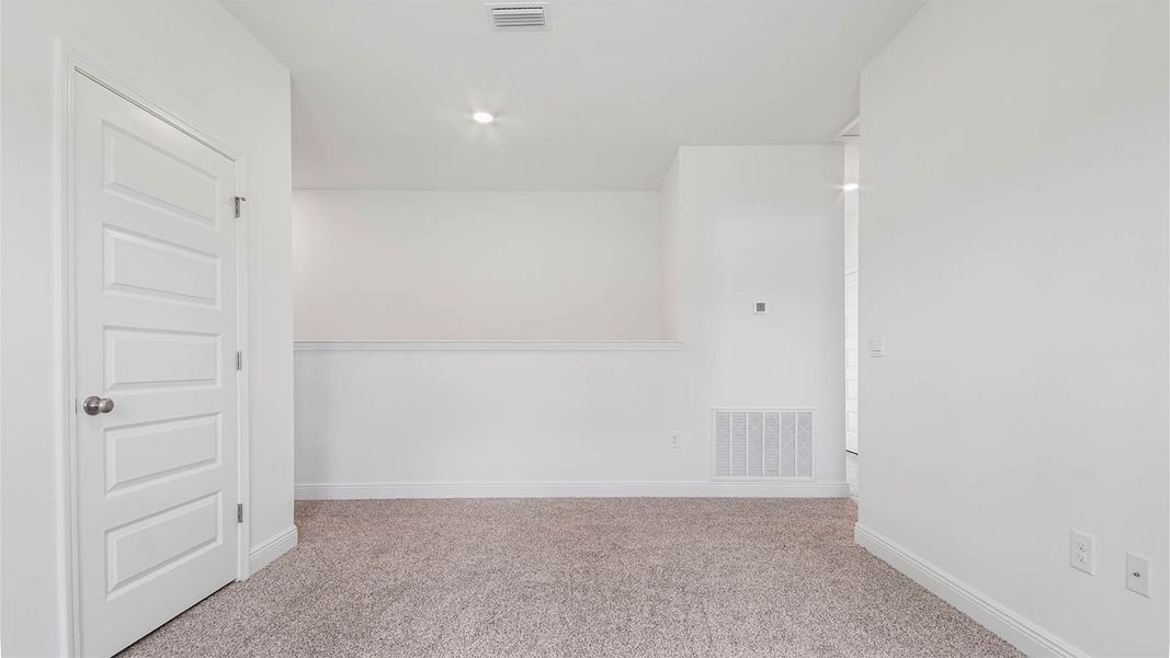 Representative unfurnished interior of a home built from the Carol by D.R. Horton in Bayside at Ward Creek, Panama City Beach (Image 43). Representative unfurnished interior of a home built from the Carol by D.R. Horton in Bayside at Ward Creek, Panama City Beach (Image 43).