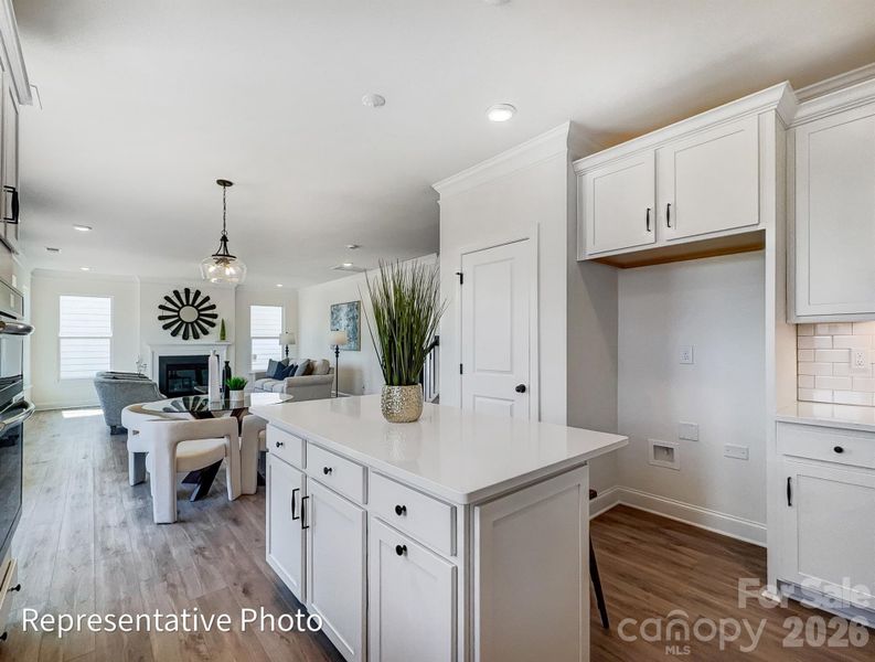 Furnished interior view inside a new home in Ashton Park, Monroe (Image 4).