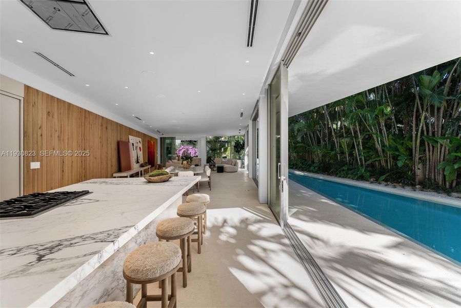 Exterior details and patio area of a home in , Miami (Image 25).