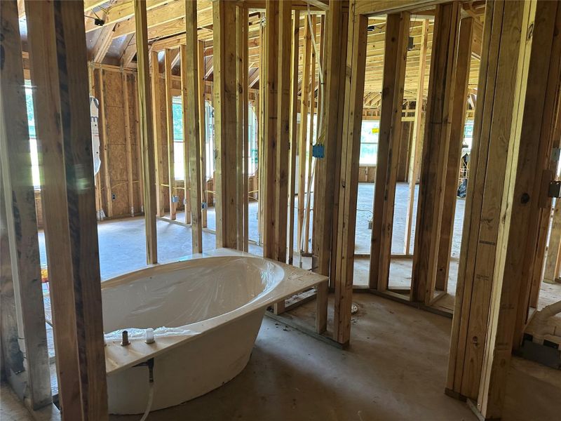 In-progress construction of a new home in , Brazoria, TX (Image 4).