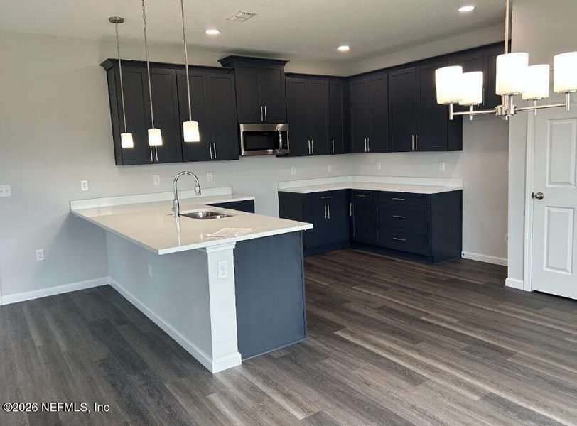 Furnished interior view inside a new home in , Jacksonville (Image 3).