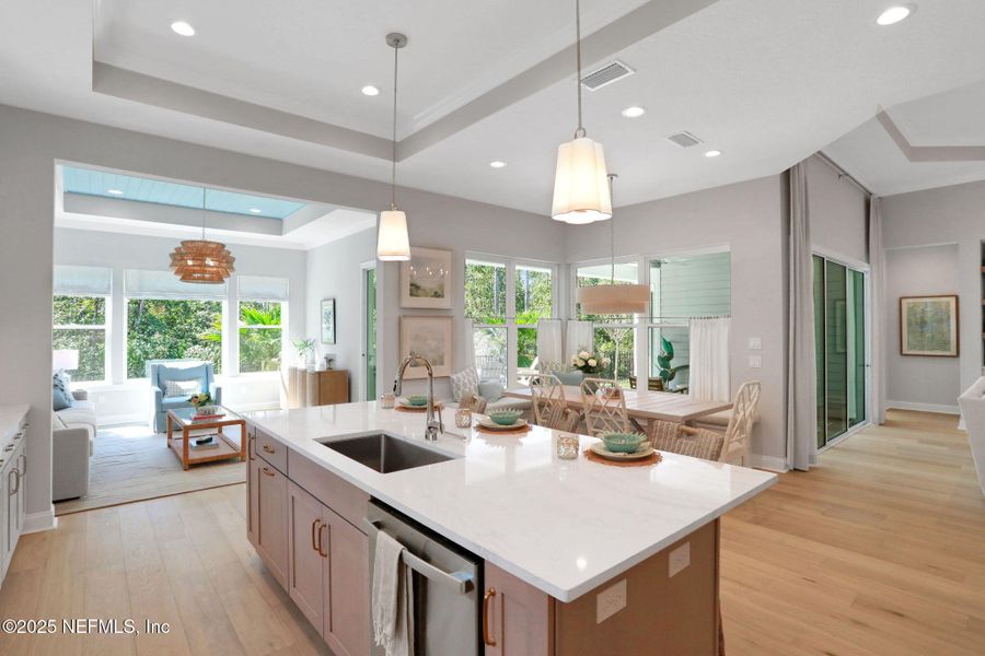 Furnished interior view inside a new home in , Ponte Vedra (Image 25). Furnished interior view inside a new home in , Ponte Vedra (Image 25).