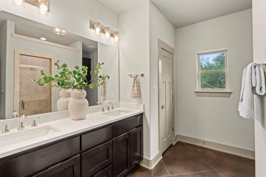 Furnished interior view inside a new home in , Dripping Springs (Image 6).