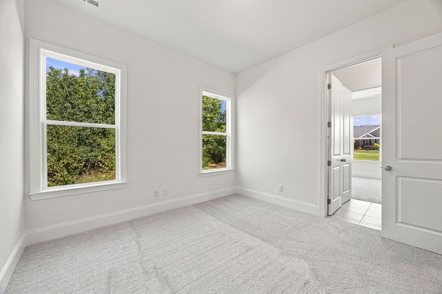 Spacious, unfurnished interior of a new home in Shepherds Trace, Clover (Image 26). Spacious, unfurnished interior of a new home in Shepherds Trace, Clover (Image 26).