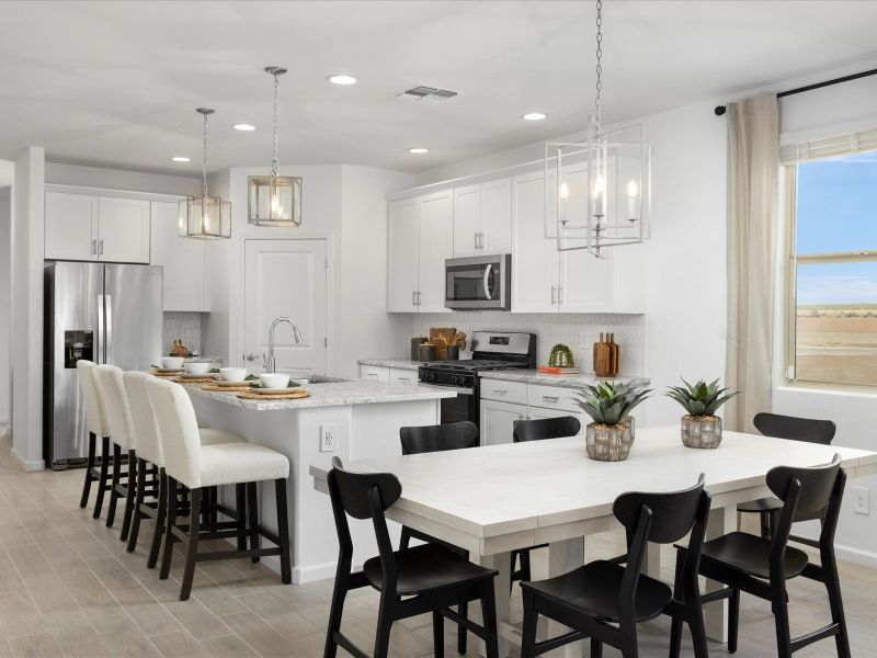 Furnished interior view inside a new home in Mandarina - Premier Series, Marana (Image 4).